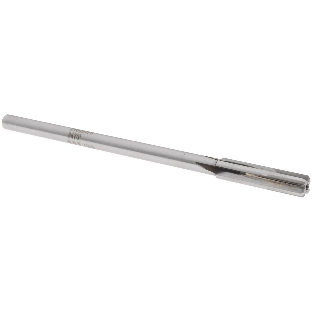 Made in USA 24003470 Chucking Reamer: 0.347" Dia, 6" OAL, 1-1/2" Flute Length, Straight Shank, Solid Carbide Image