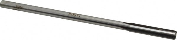 Made in USA 24003540 Chucking Reamer: 0.354" Dia, 7" OAL, 1-3/4" Flute Length, Straight Shank, Solid Carbide Image