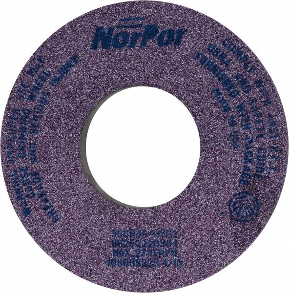 Norton 66253220904 Surface Grinding Wheel: 12" Dia, 1-1/2" Thick, 5" Hole, 46 Grit, H Hardness Image