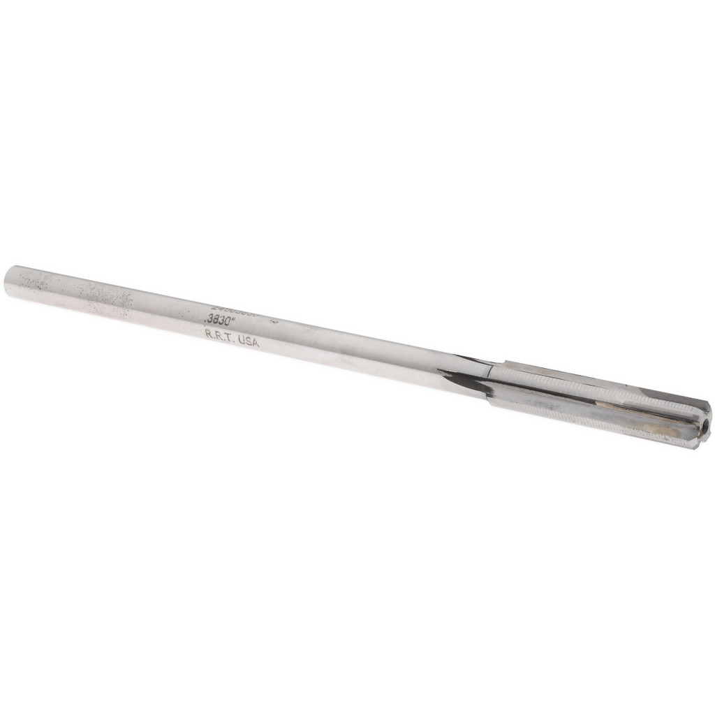 Made in USA 2400383 Chucking Reamer: 0.383" Dia, 7" OAL, 1-3/4" Flute Length, Straight Shank, Solid Carbide Image