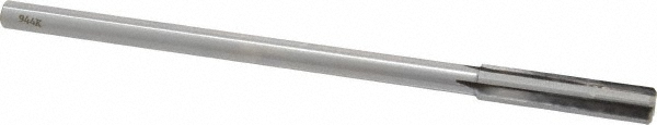 Made in USA 24003840 Chucking Reamer: 0.384" Dia, 7" OAL, 1-3/4" Flute Length, Straight Shank, Solid Carbide Image
