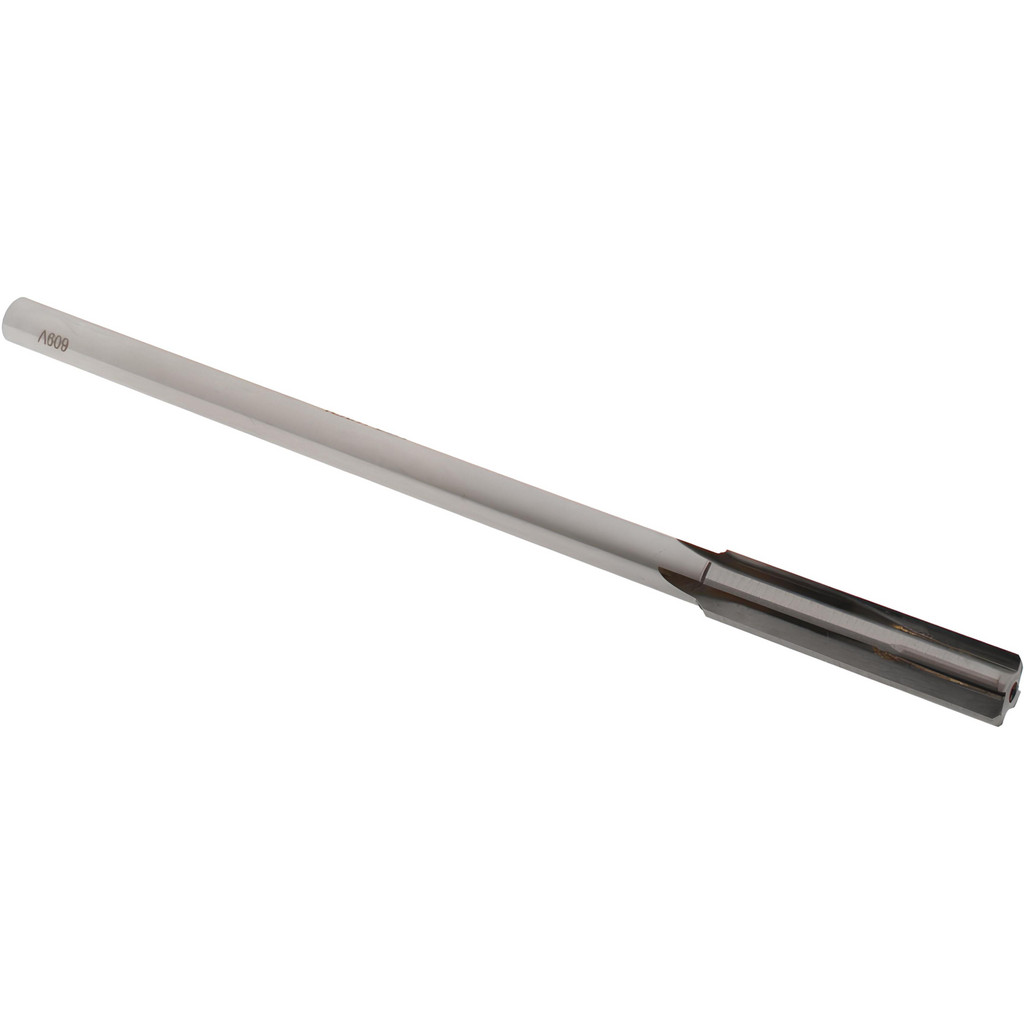 Made in USA 24003880 Chucking Reamer: 0.388" Dia, 7" OAL, 1-3/4" Flute Length, Straight Shank, Solid Carbide Image