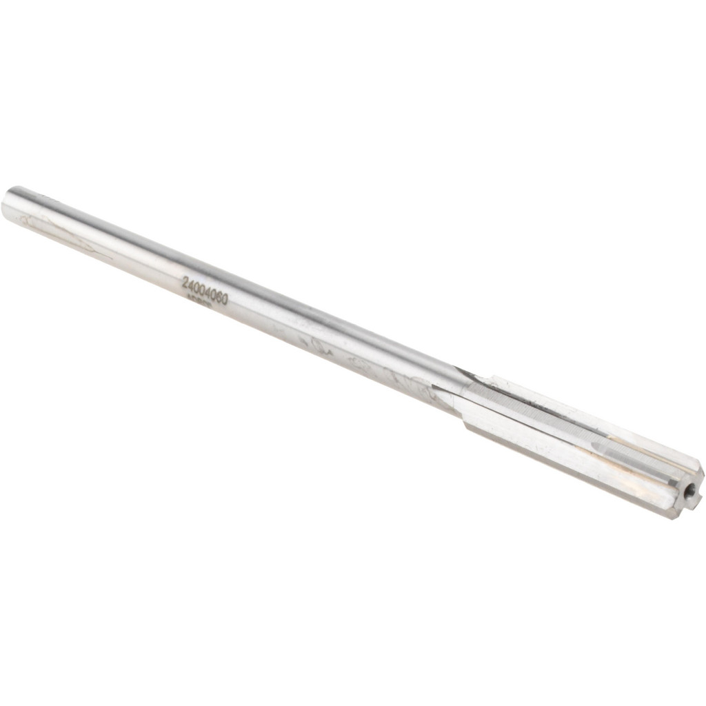 Made in USA 24004060 Chucking Reamer: 0.406" Dia, 7" OAL, 1-3/4" Flute Length, Straight Shank, Solid Carbide Image