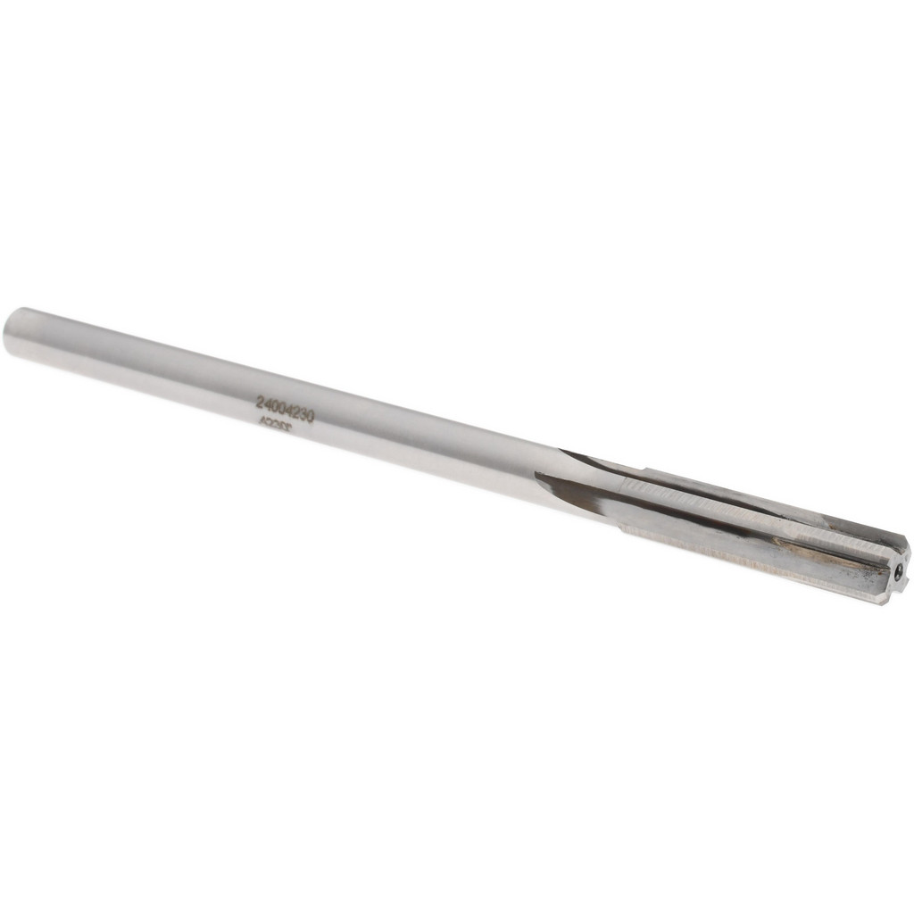 Made in USA 2400423 Chucking Reamer: 0.423" Dia, 7" OAL, 1-3/4" Flute Length, Straight Shank, Solid Carbide Image