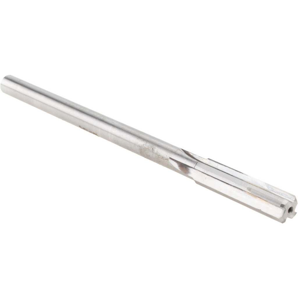 Made in USA 24004350 Chucking Reamer: 0.435" Dia, 7" OAL, 1-3/4" Flute Length, Straight Shank, Solid Carbide Image