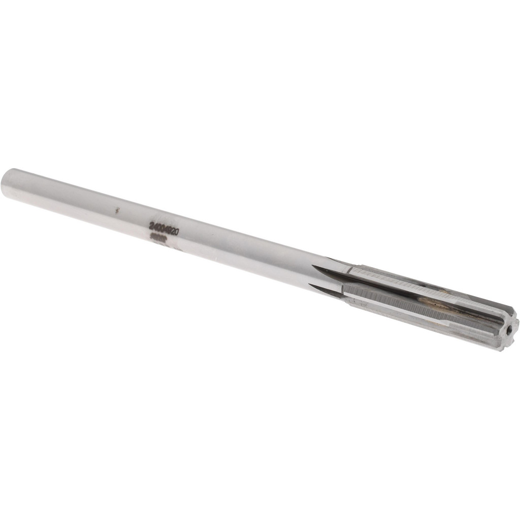 Made in USA 24004920 Chucking Reamer: 0.492" Dia, 8" OAL, 2" Flute Length, Straight Shank, Solid Carbide Image