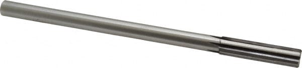 Made in USA 2400497 Chucking Reamer: 0.497" Dia, 8" OAL, 2" Flute Length, Straight Shank, Solid Carbide Image