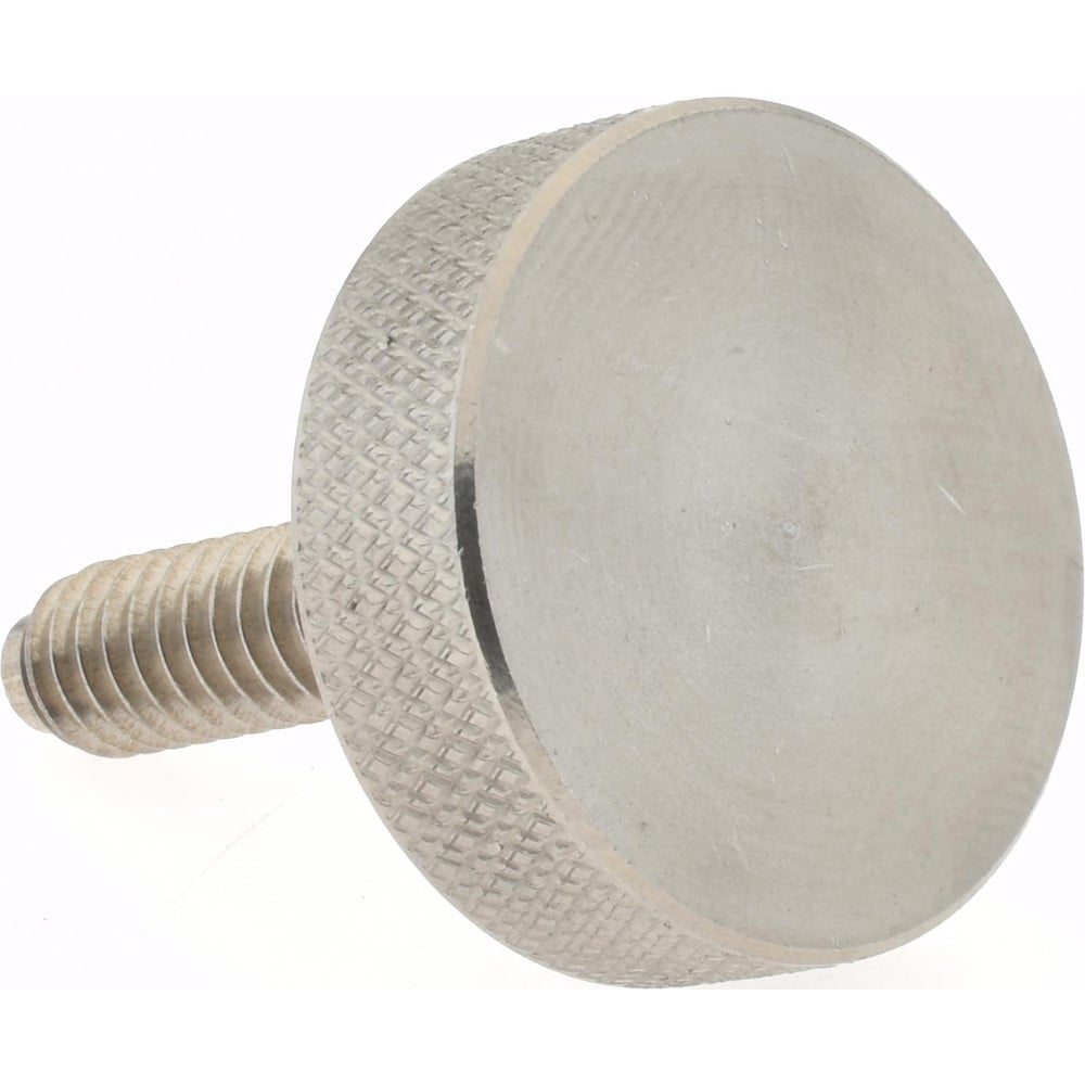 18-8 Stainless Steel Thumb Screw: 1/4-20, Knurled Head