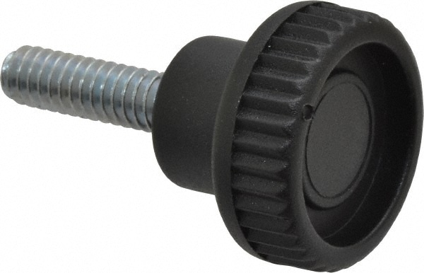 Raised-Head Thumb Screw Thread Size 1//4-20 Thread Size 1//4-20 FastenerParts Nylon