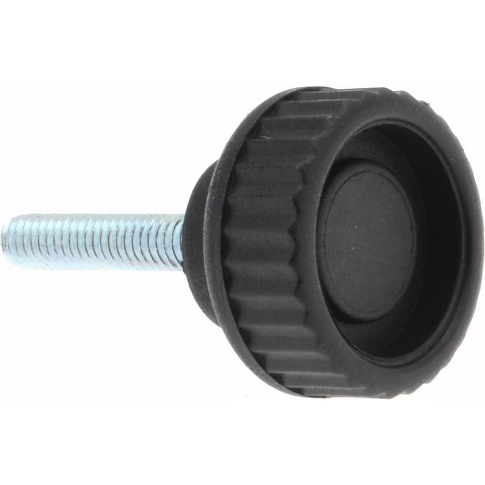 Steel Thumb Screw: M4 x 0.7, Knurled Head