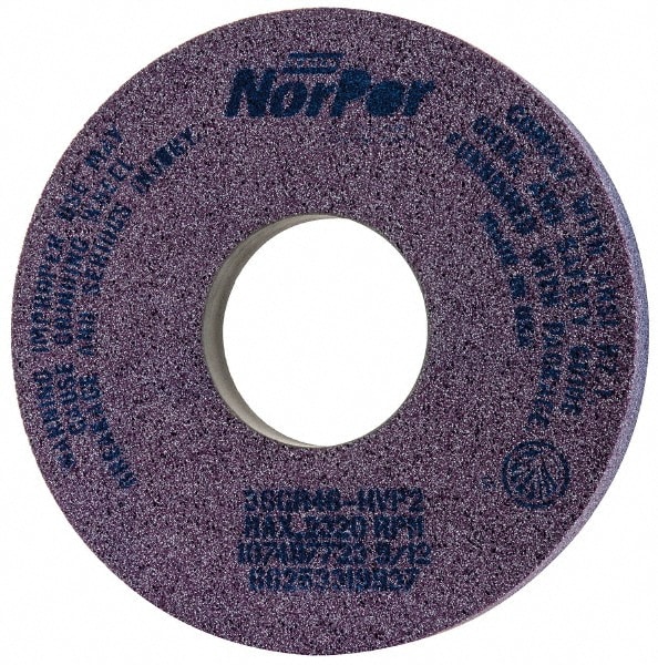 Norton 66253319937 Surface Grinding Wheel: 14" Dia, 2" Thick, 5" Hole, 46 Grit, H Hardness Image