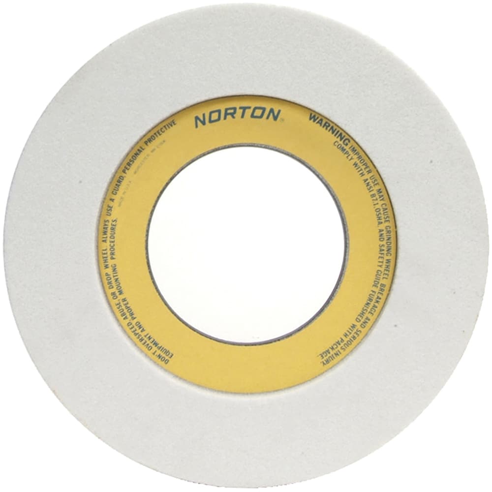 Norton 66253319951 Surface Grinding Wheel: 14" Dia, 2" Thick, 5" Hole, 60 Grit, H Hardness Image