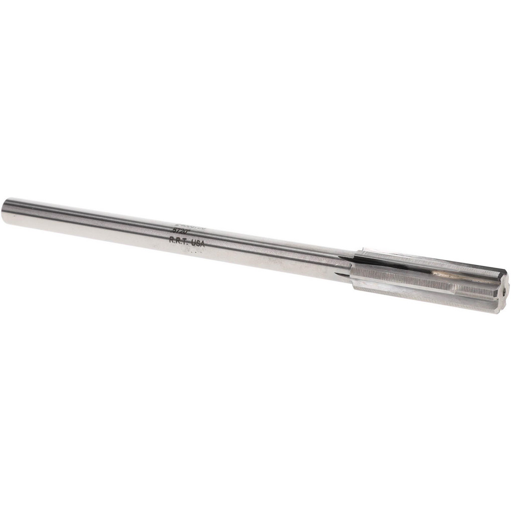 Made in USA 24005720 Chucking Reamer: 0.572" Dia, 8" OAL, 2" Flute Length, Straight Shank, Solid Carbide Image