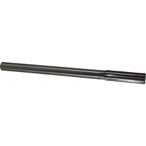 Made in USA 247862 Chucking Reamer: 0.624" Dia, 9" OAL, 2-1/4" Flute Length, Straight Shank, Solid Carbide Image