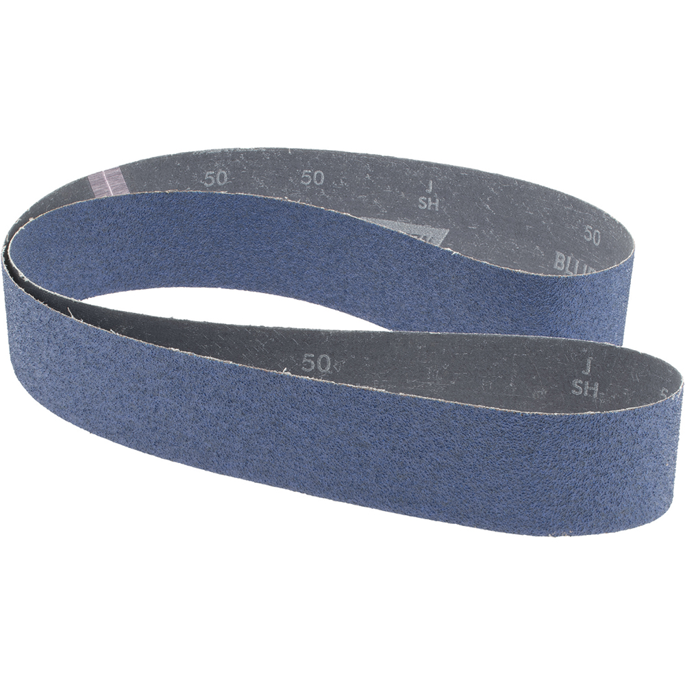 Norton 2" Wide x 60" OAL, 50 Grit, Zirconia Alumina Abrasive Belt