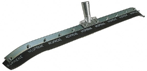 Weiler 45511 Squeegee: 36" Blade Width, Rubber Blade, Tapered Handle Connection 