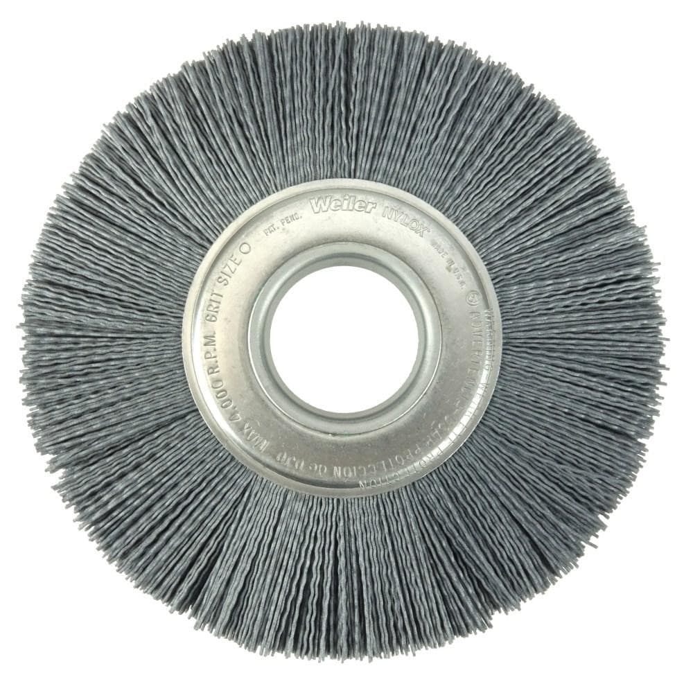 Weiler 83110 Wheel Brush: 8" Wheel Dia, Crimped Image