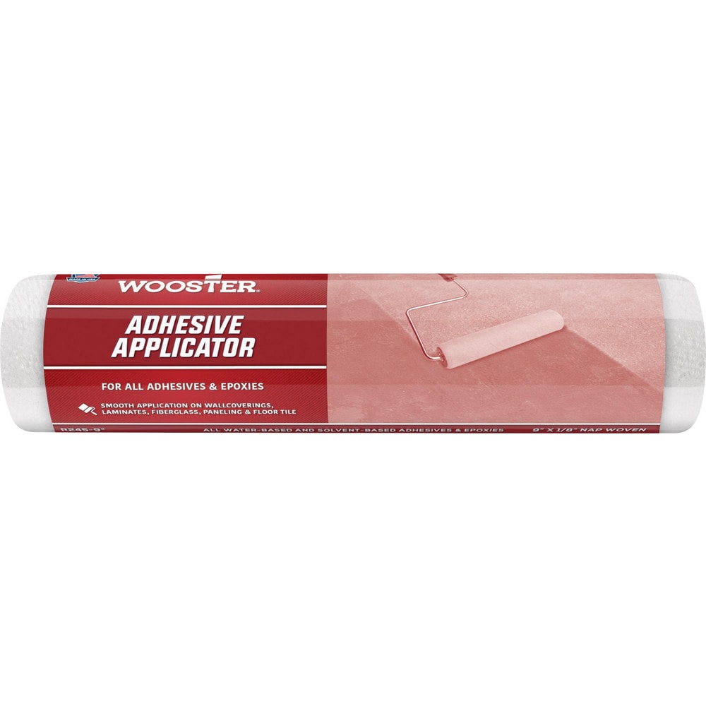 Wooster 9 Adhesive Applicator 1/8 Nap Roller Cover R245-9