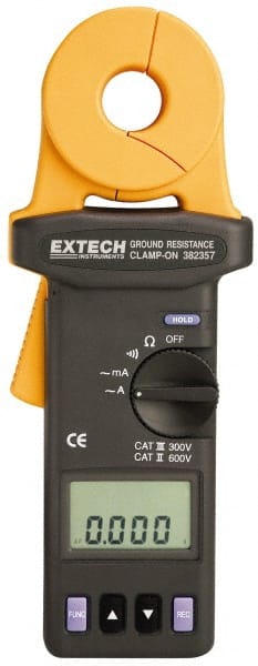 Extech 382357 1/4 to 1,500 k Ohm, Earth Ground Resistance Tester 