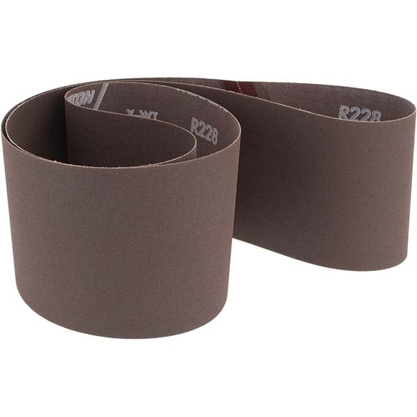 Abrasive Belt: 4" Wide, 54" OAL, 150 Grit, Aluminum Oxide