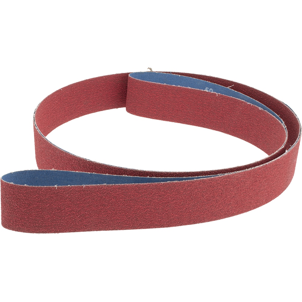 Norton 78072740771 Abrasive Belt: 2" Wide, 132" Long, 50 Grit, Ceramic Image