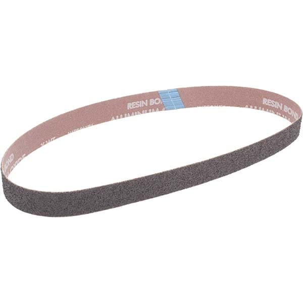 Abrasive Belt: 1" Wide, 30" Long, 36 Grit, Aluminum Oxide