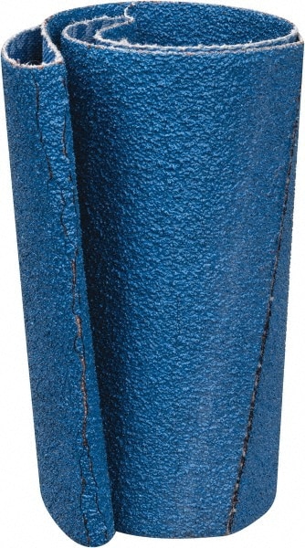 Abrasive Belt: 3-1/2" Wide, 15-1/2" Long, 60 Grit, Zirconia Alumina