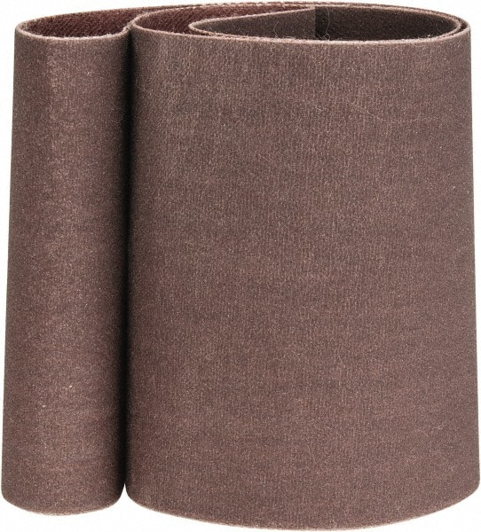 Abrasive Belt: 3" Wide, 21" Long, 320 Grit, Aluminum Oxide