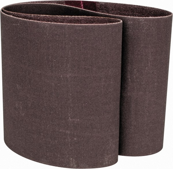 Abrasive Belt: 3" Wide, 24" Long, 320 Grit, Aluminum Oxide
