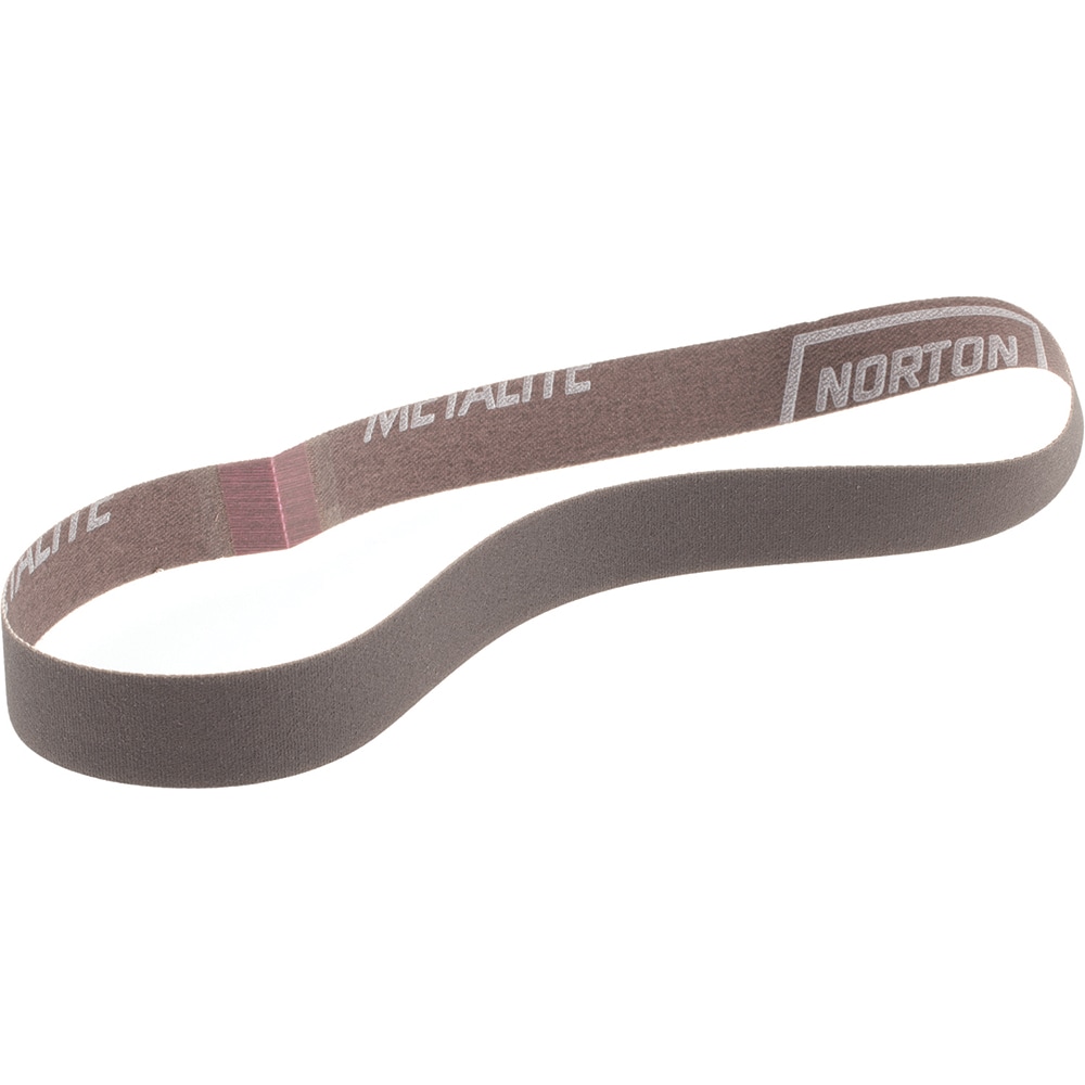 Abrasive Belt: 3/4" Wide, 20-1/2" Long, 320 Grit, Aluminum Oxide