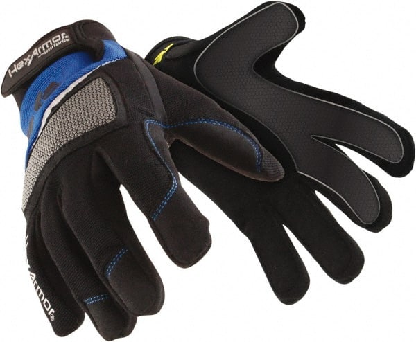 HexArmor. 4018-L (9) Cut & Puncture-Resistant Gloves: Size L, ANSI Cut A6, ANSI Puncture 3, Synthetic Leather 