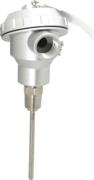 Thermo Electric SF050-337 Thermocouple Probe: 100 OMS Industrial RTD Probe, 1/2 in Hex Mount 