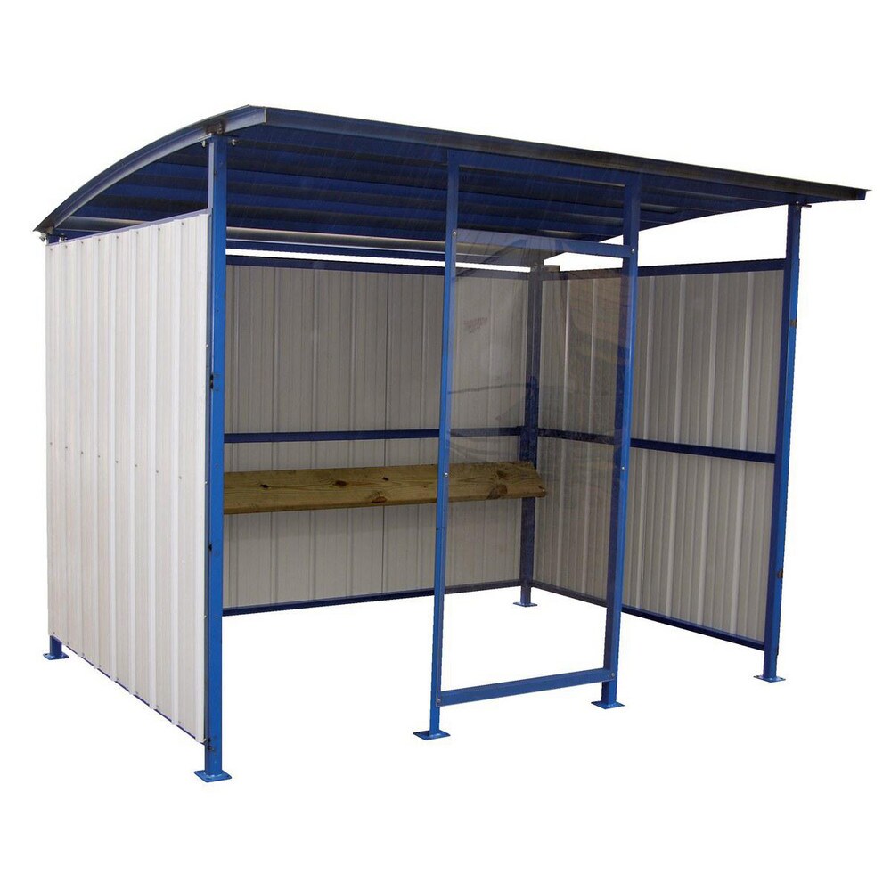 Sheds; Shed Type: Smokers Shed ; Overall Width: 120in ; Overall Depth: 95in ; Overall Height: 90.06in ; Material: Steel ; Inside Width: 10 Feet