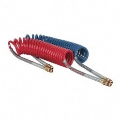 Parker 731516 Coiled & Self Storing Hose: 3/8" ID, 15 Long, Parker NTA Image