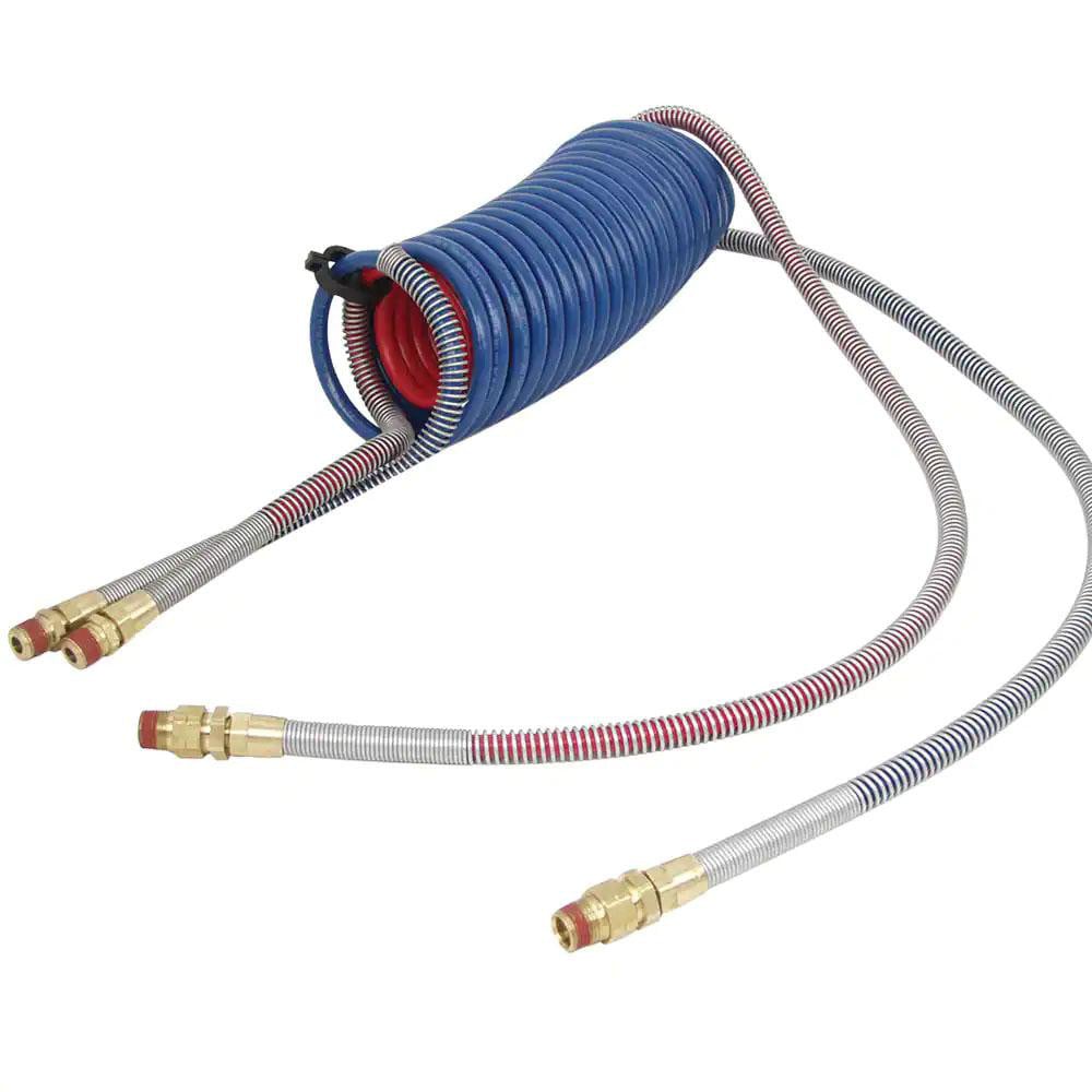 Parker 801595 Coiled & Self Storing Hose: 3/8" ID, 15 Long, Parker NTA Image