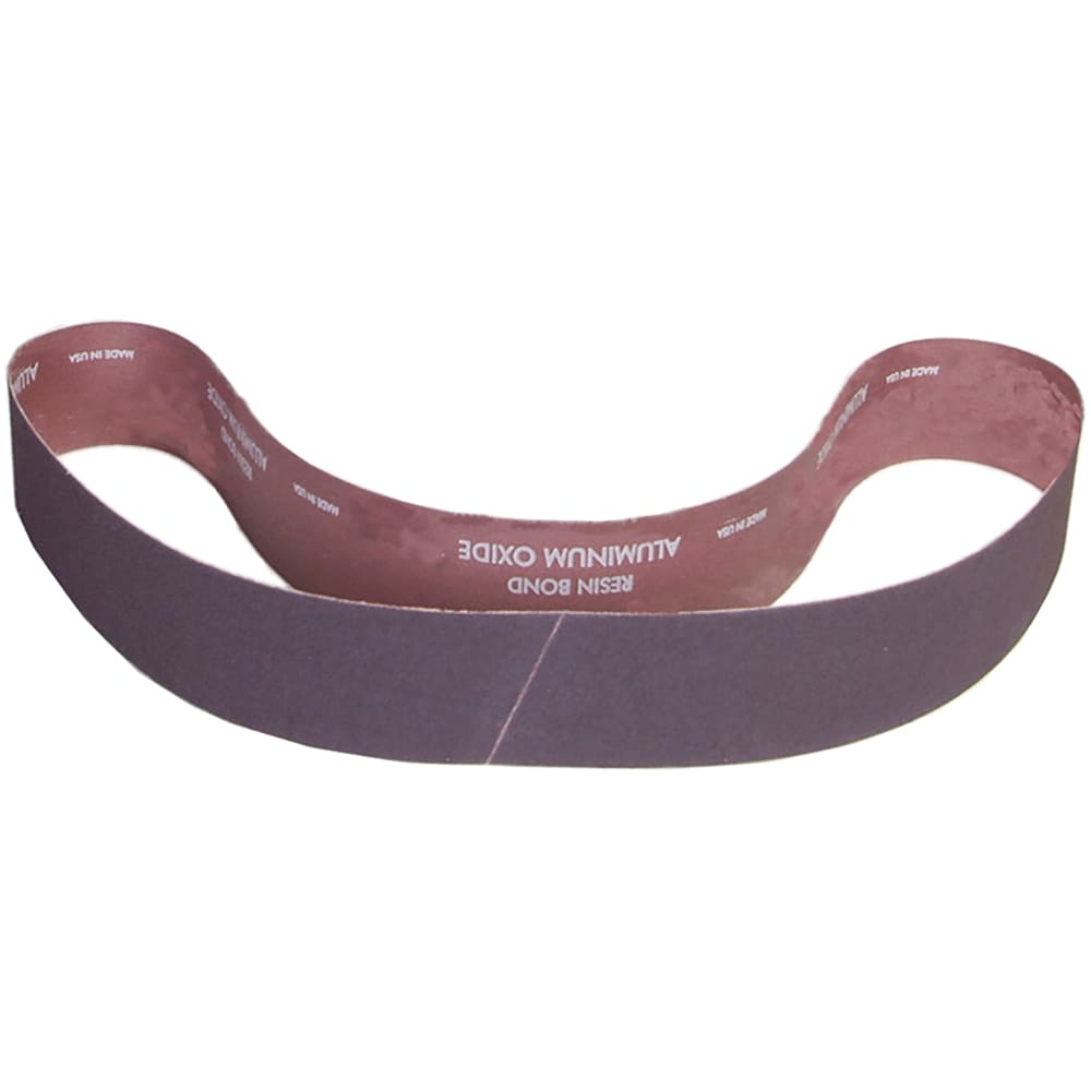 Abrasive Belt: 1-1/2" Wide, 60" Long, 50 Grit, Aluminum Oxide