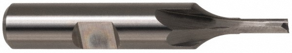 Hertel GG99915658 1/8" Diam, 3/8" LOC, 2 Flute High Speed Steel Keyway End Mill Image
