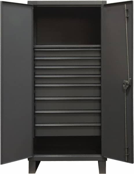 Durham HDCD243678-8M95 Locking Storage Cabinet: 36" Wide, 24" Deep, 78" High 