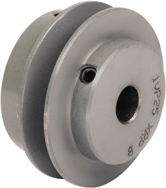 1-3/8" Inside Diam x 6.55" Outside Diam, 1 Groove, Variable Pitched Type 1 Sheave