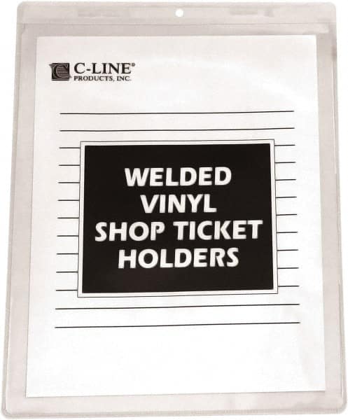 C-LINE. 80912 50 Pc Shop Ticket Holder: Clear 