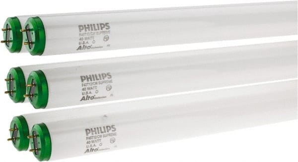 Philips 423889 Fluorescent Tubular Lamp: 40 Watts, T12, Medium Bi-Pin Base 