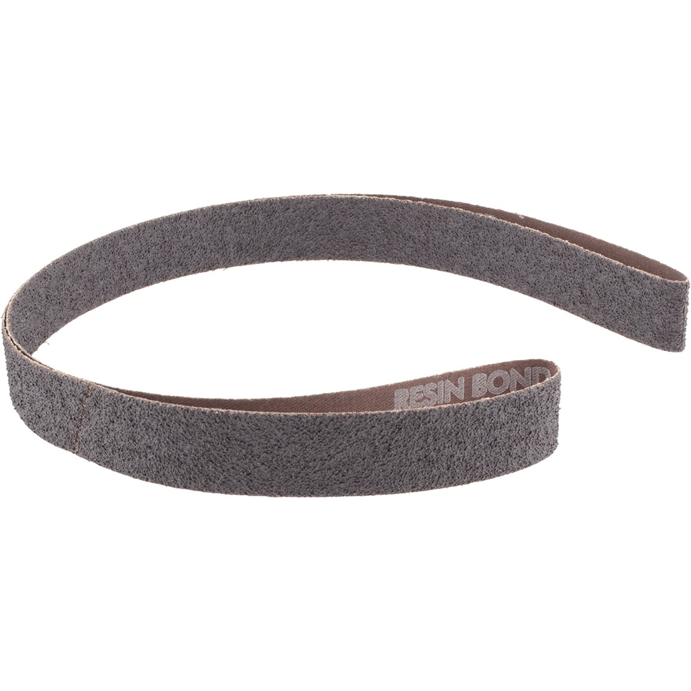 Abrasive Belt: 1" Wide, 42" Long, 36 Grit, Aluminum Oxide