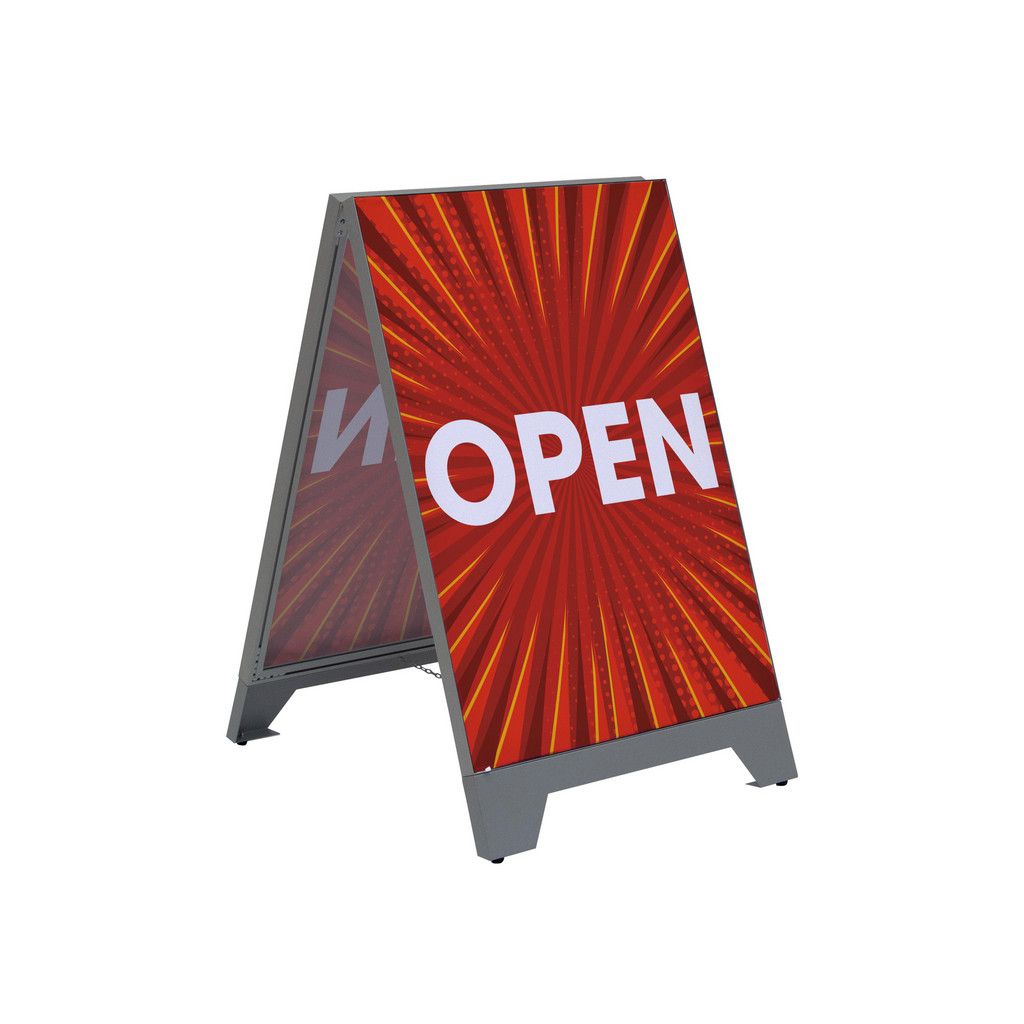Showdown Sign Showdown Displays - Cone & A Frame Floor Signs; Sign Type: Security ...