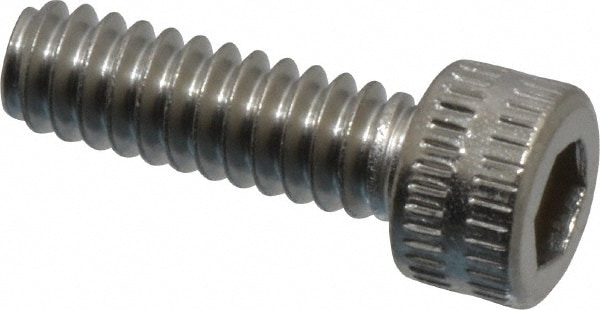 Value Collection R82232431 Socket Cap Screw: #4-40, 3/8" Length Under Head, Socket Cap Head, Hex Socket Drive, Stainless Steel, Uncoated Image