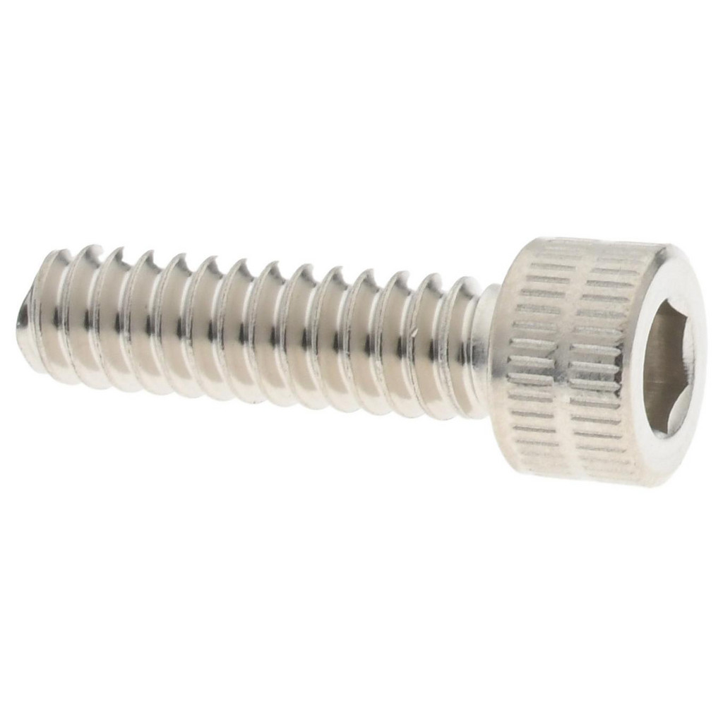 Value Collection R82232682 Socket Cap Screw: #6-32, 1/2" Length Under Head, Socket Cap Head, Hex Socket Drive, Stainless Steel, Uncoated Image