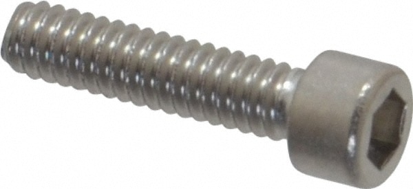 Value Collection R82232334 Socket Cap Screw: #2-56, 3/8" Length Under Head, Socket Cap Head, Hex Socket Drive, Stainless Steel, Uncoated Image