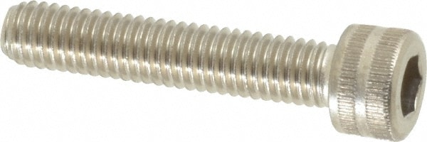 Value Collection R82232921 Socket Cap Screw: #10-32, 1" Length Under Head, Socket Cap Head, Hex Socket Drive, Stainless Steel, Uncoated Image