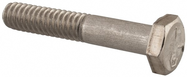 Value Collection R82234911 Hex Head Cap Screw: 1/4-20 x 1-1/2", Grade 18-8 Stainless Steel, Uncoated Image