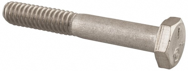 Value Collection R82234929 Hex Head Cap Screw: 1/4-20 x 1-3/4", Grade 18-8 Stainless Steel, Uncoated Image