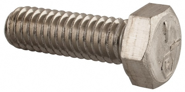 Value Collection R82230413 Hex Head Cap Screw: 5/16-18 x 1", Grade 18-8 Stainless Steel, Uncoated Image